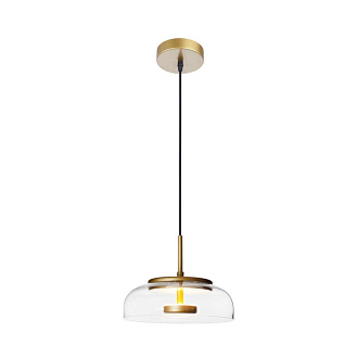 Подвесной светильник 23 см LOFT IT Disk 8210-P, золото