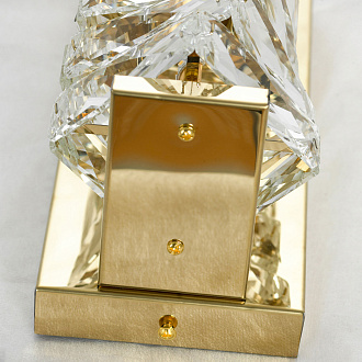 Бра Lussole LSP-7066, 11*25 см, блестящее золото