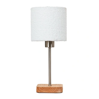 Настольная лампа 16*16*39 см, 1*E27*40W, Arte Lamp Charlie A5071LT-1SS, Матовое Серебро