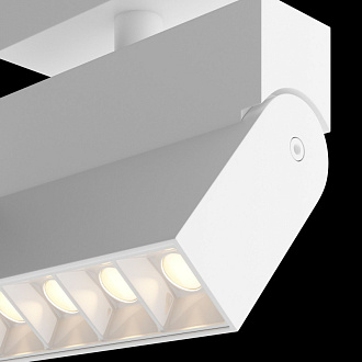 Светодиодный светильник 14 см, 11W, 3000K, Maytoni Technical Points S35 TR015-2-10W3K-W, белый трековый