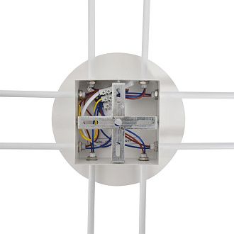 Люстра 105*105*8-8 см, 8*GX53 LED*7W, Lumion Benua LUM8305/8C, белый