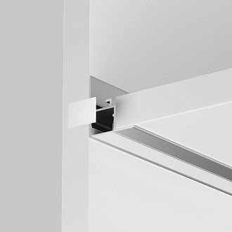 Комплект заглушек (для профиля 26×30) 2 шт., ALM-2630-EC 642053, 1*2*1 см, Maytoni Led Strip 642053, Белый
