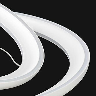 Люстра подвесная *60*45-150 см, 1*LED*50W, 4000K, Lussole Hardin LSP-7426, белый