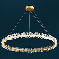 Подвесная люстра THERA D100 Gold 100*100*5 см, 1*LED*60W, ImperiumLoft THERA01, Золотистый