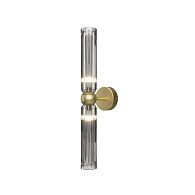 Бра 5*5*43,5 см, 2*G9*28W, Maytoni Antic MOD302WL-02GR1, золото матовое