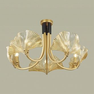 Подвесная люстра Диаметр 78 см Odeon Light Ventaglio 4870/5 золото