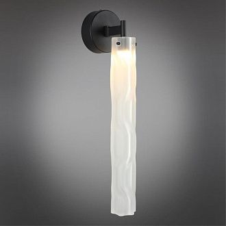Бра 12*10*47 см, 1*LED, 6W, 3000K, Aployt Dzhosi APL.326.01.01, черный