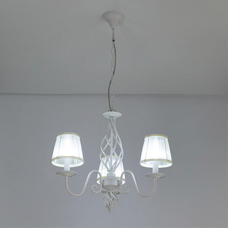 Люстра Citilux CL427130, диаметр 65 см, белый