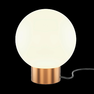 Настольный светильник  20 см, E14 1 40W, К, Матовое Золото Maytoni Basic form MOD321TL-01G3