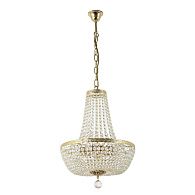 Люстра потолочная *40*53 см, 6*E27*60W, Arti Lampadari Castellana Gold Castellana E 1.5.40.100 G, Золото