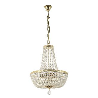 Люстра потолочная *40*53 см, 6*E27*60W, Arti Lampadari Castellana Gold Castellana E 1.5.40.100 G, Золото