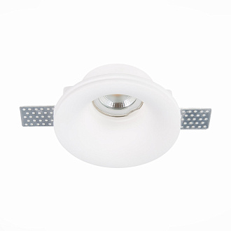 Встраиваемый светильник из гипса 12 см, 50W, ST LUCE ST254.318.01 Белый, вр 12,3 см
