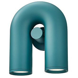 Бра FANNY Turquoise 29*22,5*29 см, 2*LED*12W, ImperiumLoft 44.1002, Бирюзовый