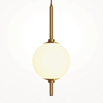 Подвесной светильник 63*351 см, LED*7W, 3000 К, The Sixth Sense Z020PL-L6BS3K Maytoni, Латунь