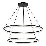 Каскадная люстра *85*-150 см, 2*LED, 96W, 4000K, ST-Luce Euclidics SL1018.403.02, черный