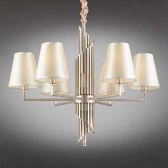 Подвесная люстра 65*62-80 см, 6*E14, 40W, Omnilux Omnilux 722 OML-72203-06, золотой
