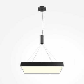Светильник 60 см,90W, 3000K, Maytoni C032CL-90W3K-SQ-B, черный