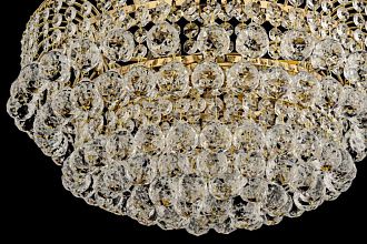 Люстра подвесная *40*40 см, 5*E14*40W, Arti Lampadari Pompei Gold Pompei E 1.5.40.100 G, золотой