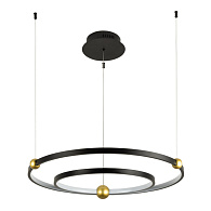 Светильник 60 см, 53W, 4000К Divinare Amadeo 1123/04 SP-65 черный