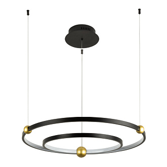 Светильник 60 см, 53W, 4000К Divinare Amadeo 1123/04 SP-65 черный