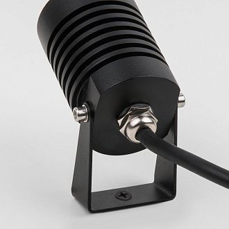 Ландшафтный поворотный светильник Landscape LED 3000K черный IP54 043 FL LED черный Elektrostandard  4690389219368, a072086