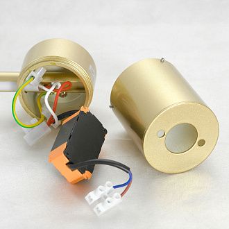 Бра 61 см Lussole LSP-7035 матовое золото