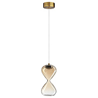 Подвесной светильник 10 см, 4W, 4000K, Odeon Light Pendant Glessi 5093/4LA, бронза