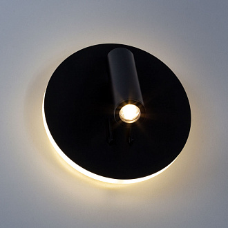 Светильник спот Arte Lamp Electra A8232AP-1BK, 9W LED, 3000K, черный