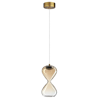 Подвесной светильник 10 см, 4W, 4000K, Odeon Light Pendant Glessi 5093/4LA, бронза