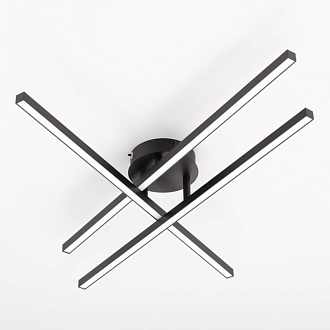 Люстра 43 см, 60W, 3000-5500K Citilux CL203131 Стиг Черный