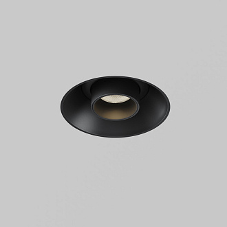 Встраиваемый светильник 3*3*31,6 см, LED, 7W, 3000К, Maytoni Technical Focus T C140TRS-L300-7W3K-B черный, вр 8 см