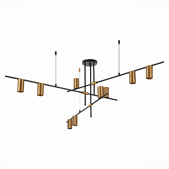 Светильник потолочный 120 см, ST LUCE SORMANO SL1206.402.09 Черный
