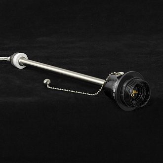 Торшер 32*165 см, 1*E27 Lussole Hendry LSP-0660 никель матовый