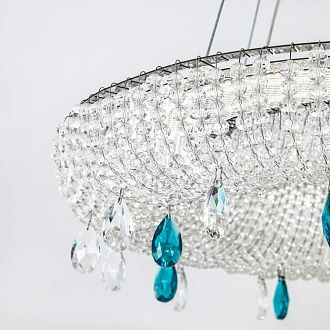 Подвесная люстра 50*50*120 см, LED 35W, 3000 / 6000K, Хром MODELUX ML.2306.500