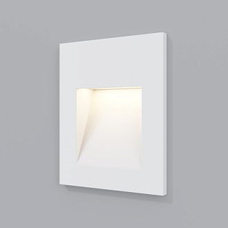 Встраиваемый светильник Maytoni LED Arca O038-L3W, 3W LED, 3000K, белый, вр 6*5,5 см
