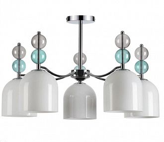 Люстра потолочная Lumion 5235/5C, хром, 70 см