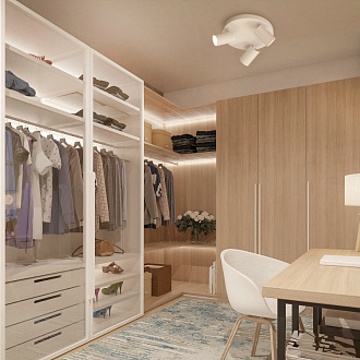 Спот *25*12,8 см, GU10 * 3 30W,  Mantra Sal 7961, белый