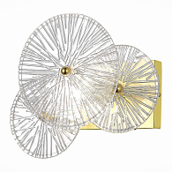 Бра 14 см, 40W, ST LUCE FLERO SL1657.201.01 Золотистый