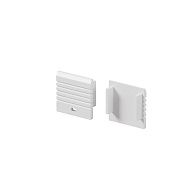 Комплект заглушек (для профиля 35×35) 2 шт., ALM-3535A-S-EC 642033, 1*4*4 см, Maytoni Led Strip 642033, Белый