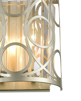 Бра 13*20*23 см, 2*E14 шампань Vele Luce Riccio VL3164W02