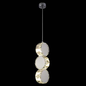 Светильник подвесной 11 см, Crystal Lux BESO SP3, хром