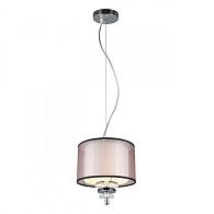 Подвесной светильник 25*50-130 см, 1*E14, 40W, Aployt FLORET APL.703.06.01, хром