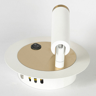 Бра настенное 13*8* см, 1*led*5W 3000K Lussole Cozy LSP-7100 белый