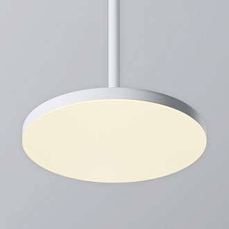 Подвесной светильник 18,5*18,5*195 см, LED, 12W, 3000К, Maytoni Technical PLATO P076PL-L12W3K-W белый
