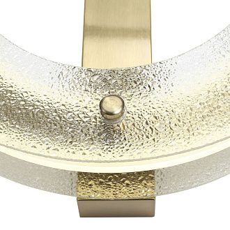 Накладной светильник 40*11 см, 1*LED*30W, 4000K, ST-Luce  SL6245.202.01, золотой