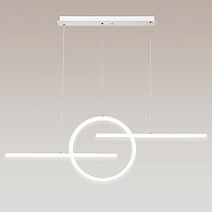 Люстра 124*10*150 см, LED 50W 3000K белый Mantra Kitesurf 8206