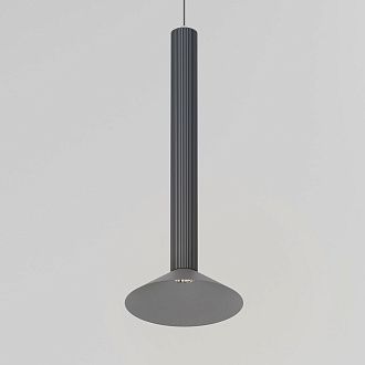 Подвесной акцентный светильник 15*15*156 см, LED, 7W, 4000K, Elektrostandard Fest 50315 LED, графит