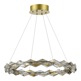 Люстра подвесная 60* см, LED*1*30W, 3000K, St Luce Diamanta SL6009.203.01, Хром