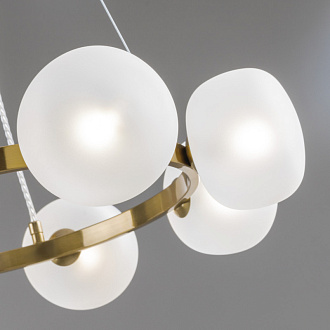 Светильник 59 см, Freya Donuts FR5444PL-08BS, латунь