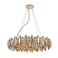 Подвесная люстра 80 см, Favourite Glans 4719-12P, золото
